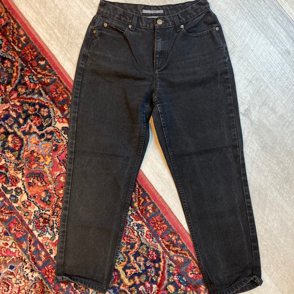 Liz Claiborne Black Denim Jeans